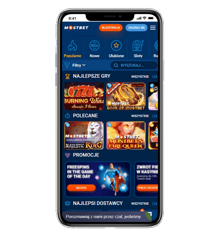 Strona internetowa Mostbet Polska Online - Bonus 1400 ZL
